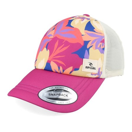 Rip Curl - Rosa trucker Caps - Mixed Yardage Fuchsia Trucker @ Hatstore