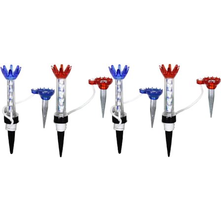 4-pack golfträningspinnar, magnetpinne och gummipinne för driving range och träningsmattor