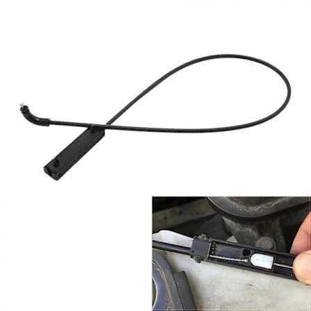 7060551 Framruta Motorhuv Lås Spänne Huv Utlösningskabel Tråd Kompatibel Med- 1-serie E81 E82 E87 2007-2013-dz