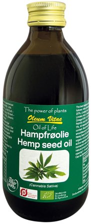 Oil of Life Hampefrøolie Ø 250 ml, Helse & Madvarer, Olier & Eddike, Øvrigt