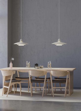 Primus V taklampe Ø48 - sand/messing