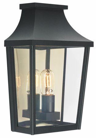 Norlys London 497 Veggarmatur E27, 57 W, IP65 Svart, Belysning