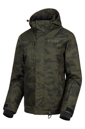 Chaqueta de Nieve FXR Fresh 26 Mujer Camuflaje militar 12