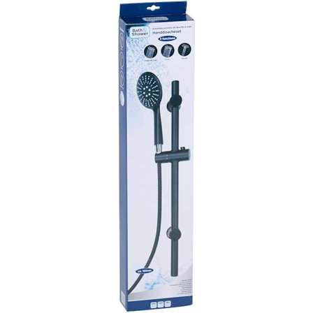 Suihkusetti, jossa tanko ja käsisuihku, 3 toimintoa