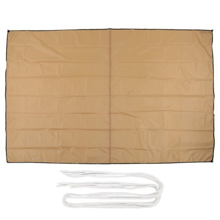 Solseil UV-bestandig Foldbar Bærbar Lett å Vedlikeholde Basseng Solseil for Utesteder 4 Hjørner