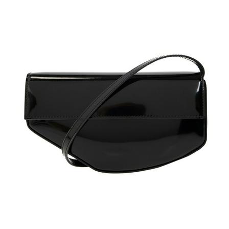 Dolce & Gabbana, Patent-leather shoulder bag Zwart, Dames, Maat:ONE Size,leer