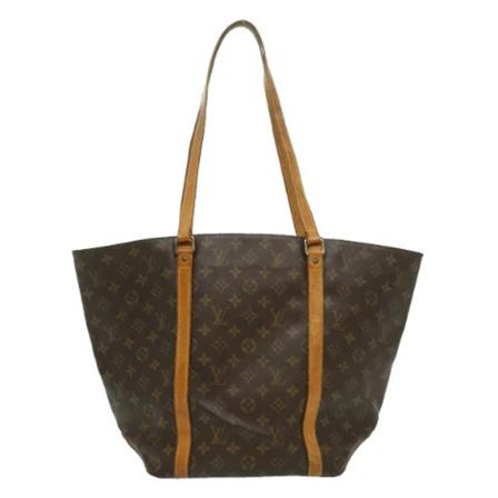Louis Vuitton Vintage, Pre-owned Shopping Bag Bruin, Dames, Maat:ONE Size