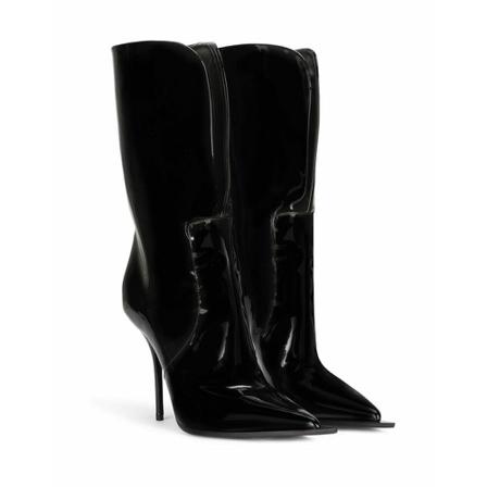 Dolce & Gabbana Ankle Laarzen , Zwart , Dames , Maat: 38 EU High heels