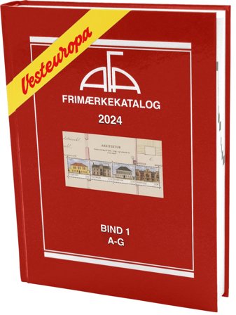 AFA - Vesteuropa 2024 - Bind I (A-G) - Frimærkekatalog
