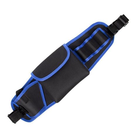 Verktøybelte Drillholder Oppbevaringsforkle Organizer for Elektriker Rørlegger Handyman Svart Oxford-stoff