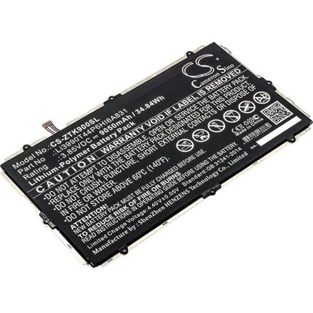 Akku Tabletti tuotteeseen ZTE K90U, ZPAD 10.1