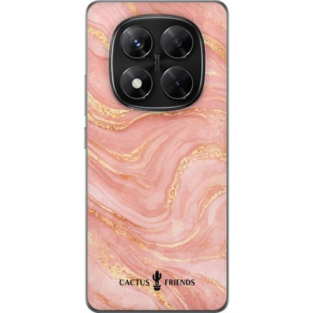 Yhteensopiva Puhelinkuori Xiaomi Xiaomi Redmi Note 14 Pro Cactus and Friends – RoseGoldFlow