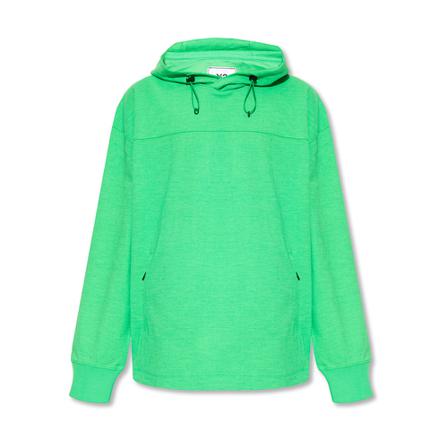 Y-3 Hoodie with logo Grøn, Herre