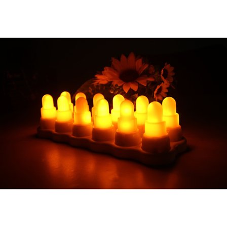 12 kpl kauko-ohjattu langaton lataus Ladattava kynttilä RGB LED kynttilälamppu Hääjoulu Kotijuhlapöytä Decoratio