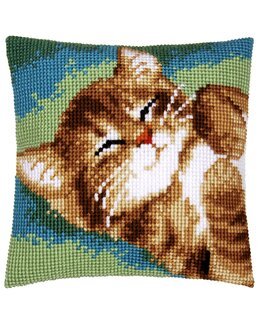 Broderikit Kudde Livsnjutare - Vervaco