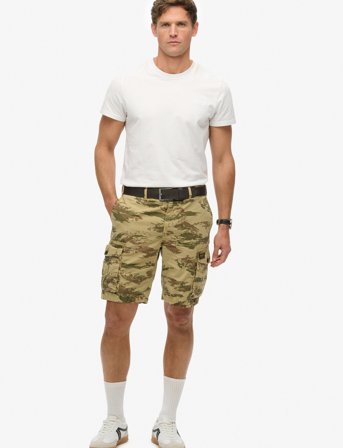 Superdry Parachute Light Short - Khaki green - 34