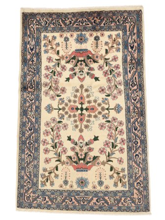 Oriental Sarouk Rug 125X197 Brown/Black Wool, Persia