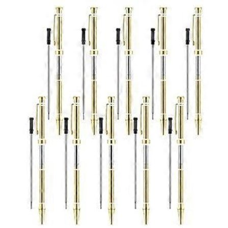 10 stk. pensæt til trædrejning 7 mm Slimline pen drejesæt med refill drejebænksartikler