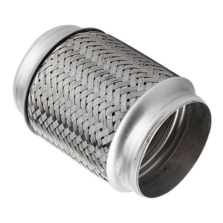 Rostfritt Stål Avgas Flexibel Rör Fläta Reparationsrörskarv 150x89mm/6x3.5in