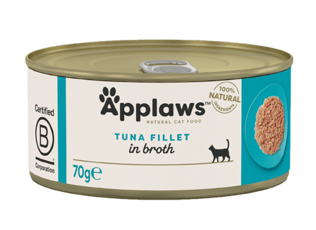 Applaws - Tunfiskfilet 70 g - Katt - Kattefôr & kattemat - Våtfôr og våtmat - ZOO.no