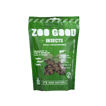 ZOO GOOD - Hundegodbiter - Insekt 120g - Hund - Hundegodbiter & tyggebein - Belønningsgodbiter for hund - ZOO.no