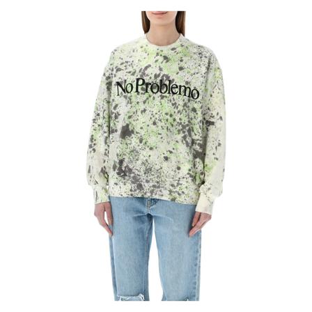 Aries Sweatshirt Ssar20222F Grøn, Dame Sweatshirts