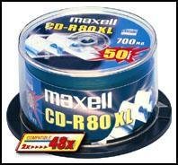 MAXELL Max27051 Blank Cd Cd-R 700 Mb