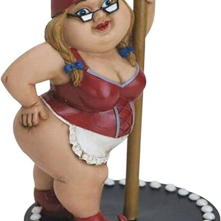 Hagenisse-statuer, harpiksnissefigur, stangdansegoblinnisse, tomte Nisse, dvergskulptur