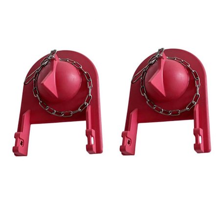 2 Stk Toilettank Dele Klap Afløbsventil Vandklap