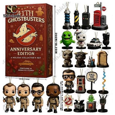 Adventskalender Blind Box Ghostbusters Juletrepynt 41 Uke[YJD]
