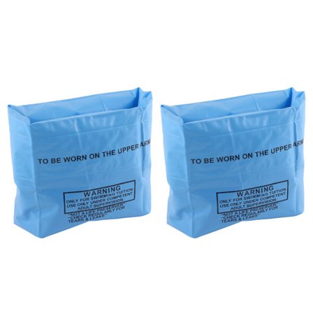 Arm Flytande Ring Vuxen Barn Simring Vatten Ärm Armsele Uppblåsbar Simarmband Flytande Ärm Simring Blå