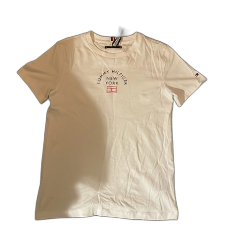 Vit t-shirt från Tommy Hilfiger