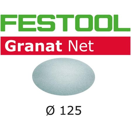 Festool STF D125 GR NET Nätslippapper 125mm, 50-pack P100, Maskintillbehör & förbrukning