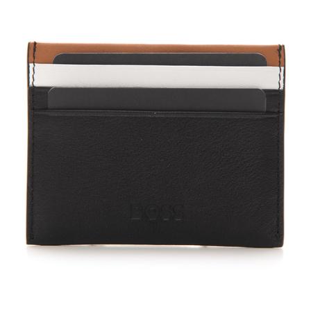 Boss, Gallery-St-Card card holder Czarny, Mężczyzna, Rozmiar: ONE Size