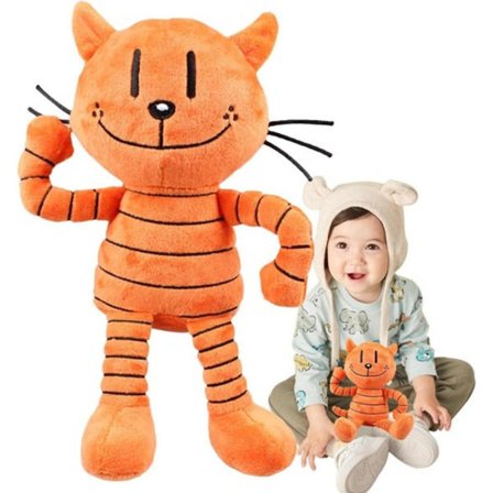 Dogman Dog Man's Li'l Petey Morsom Detektiv-Hund Kosedyr Søt Kompisdukke