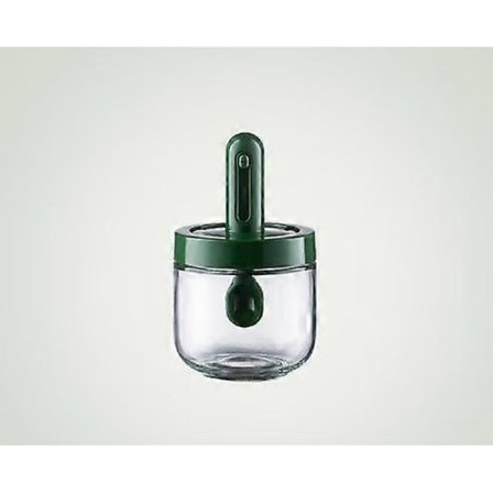 Grøn Køkken Krydderi Krukke Opbevaringstilbehør Husholdnings Krydderiopbevaring Forseglet Krukke Køkken Indbygget Krydderiflaske