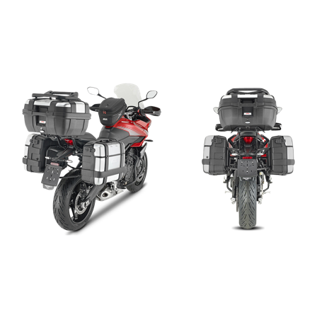 Sivulaukkuteline Givi PLO-MK Monokey One-Fit - Triumph Tiger Sport 660 2022-2024