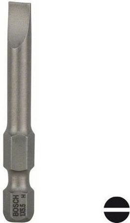 Bosch S Bits S1.0x5.5 3-pak 49mm, Maskintilbehør & forbrugsvarer