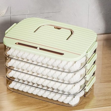 Dumpling Box Food Forseglingsboks GRØN FIRE LAG FIRE LAG