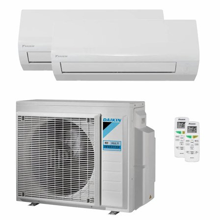Condizionatore Daikin Sensira Multi dual split 12000+12000 BTU inverter A++ wifi unità esterna 5.0 kW