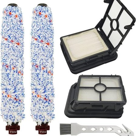 Tilbehør til Bissell Crosswave: børstevalse 1866F, vaskbart erstatningsfilter, pakke med 5 KLB