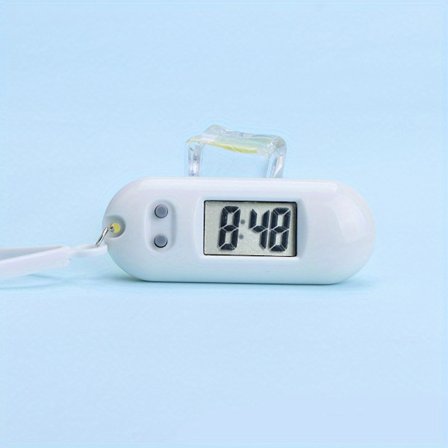 Nøkkelring Lommeur Bærbar Student Ungdom Elektronisk Klokke Nøkkelring Ryggsekk Nøkkel Display LED Digital Ungdom Klokke Test Klokker Liten Han