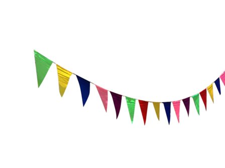 Langkilde & Søn Festlig Flagranke 40 Vimpler Ca 10 M Farverig, Tøj & Bolig, Flag & Fødselsdagsdekoration, Flag