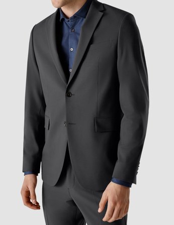Shaping New Tomorrow - Essential Blazer - Dark Shadow - Slim Fit - Herren - Größe XXL
