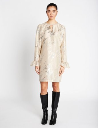 Bruuns Bazaar Plantagobbtheni Dress - Beige - 42