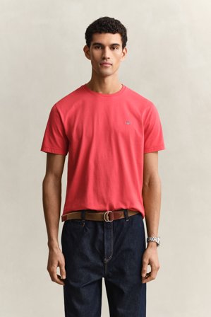 GANT Herren Regular Fit T-Shirt (M) Rot
