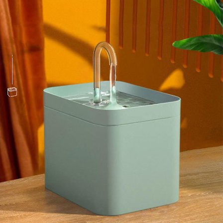 1,5 L Automatisk Vannfontene for Katter og Hunder