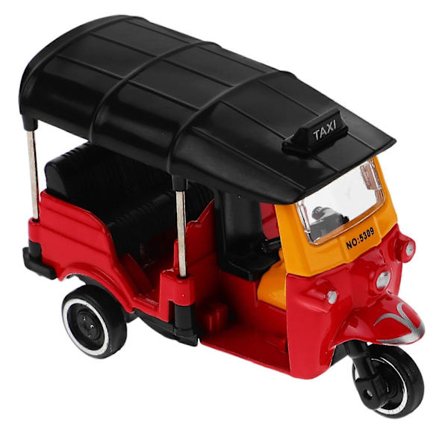 Modell Legering Vintage Klassisk Trehjulssykkel Dekorasjon for Lek [DB]