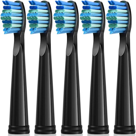 Ersättningsborsthuvuden (svart borsthuvud) 5 st Lämplig för Fairy