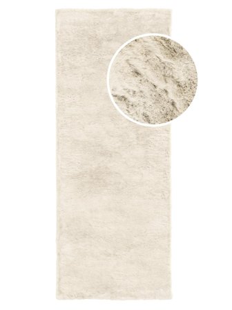 Ember 80X200 Small Cream White Runner Rug